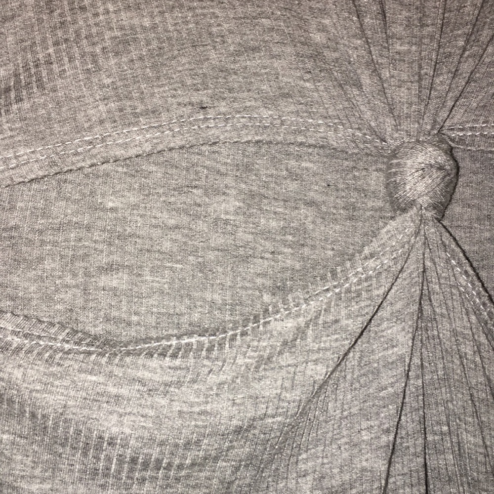 Nasty Gal grey knot dress - Picture 3 of 3